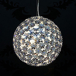 Design Hängeleuchte Blüten Bunt